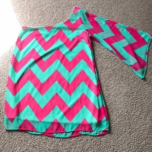 Large Junior Chevron Dress